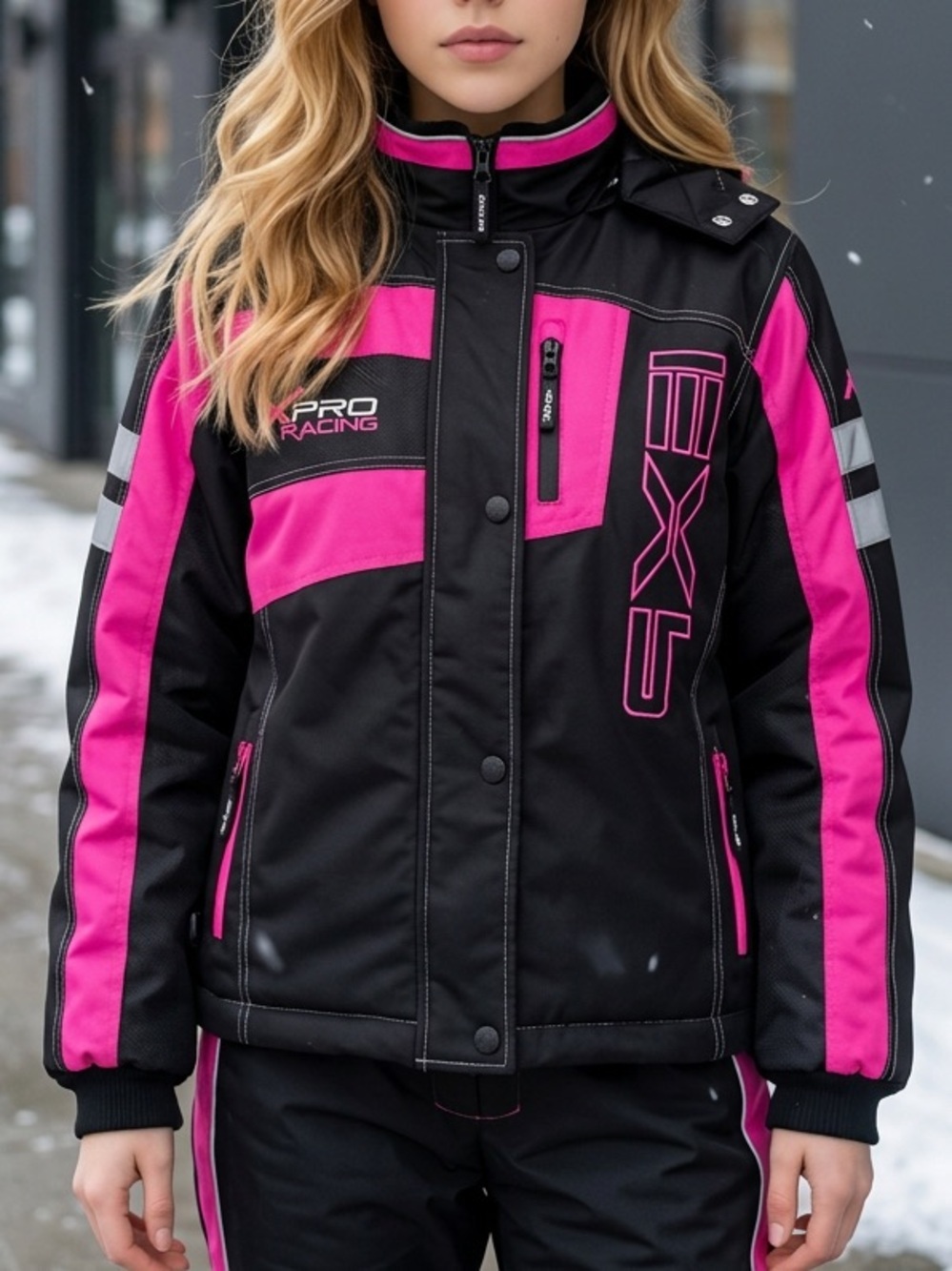 EDCO XPro Racing Pro EXP snowmobile jacket  Youth Size 12 (women’s XS-small)